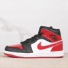 AJ 1 Mid ‘Patent Bred Toe’ HV4091-006 AJ 1 Mid ‘Patent Bred Toe’ HV4091-006