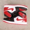 AJ 1 Mid ‘Patent Bred Toe’ HV4091-006 AJ 1 Mid ‘Patent Bred Toe’ HV4091-006