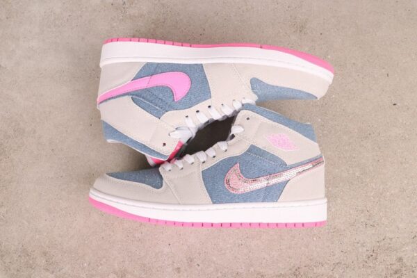 AJ 1 Mid ‘Denim Sequin’ HQ1999-400 AJ 1 Mid ‘Denim Sequin’ HQ1999-400
