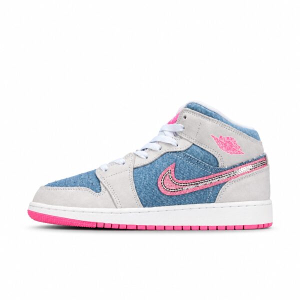 AJ 1 Mid ‘Denim Sequin’ HQ1999-400 AJ 1 Mid ‘Denim Sequin’ HQ1999-400