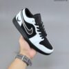 AJ 1 Low Black/White 553558-093 AJ 1 Low Black/White 553558-093