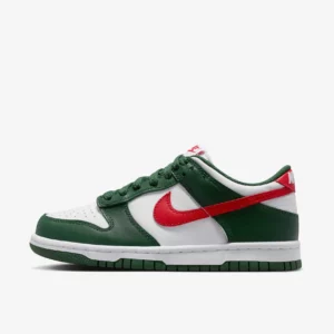 Nike Dunk Low ‘Gorge Green / Team Red’ FB7160-161
