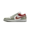AJ 1 Low ‘Jade Horizon & Redstone’ 553558-133 AJ 1 Low ‘Jade Horizon & Redstone’ 553558-133