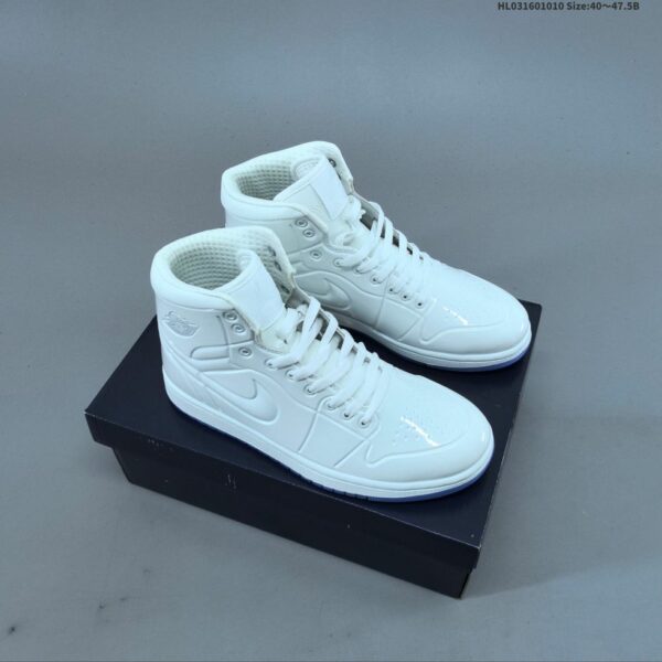 AJ 1 Anodized White Custom 414823-301 AJ 1 Anodized White Custom 414823-301