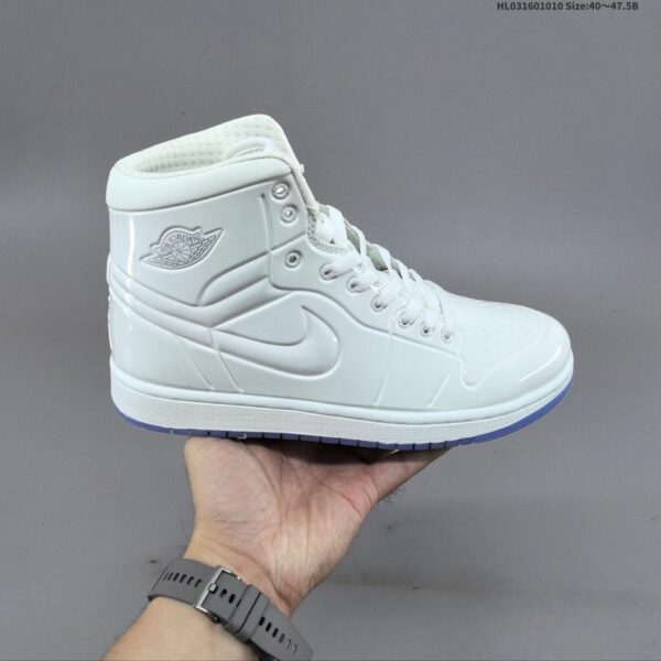 AJ 1 Anodized White Custom 414823-301 AJ 1 Anodized White Custom 414823-301