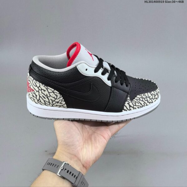 AJ 1 Phat Low ‘Black Cement Grey’ 338145-062
